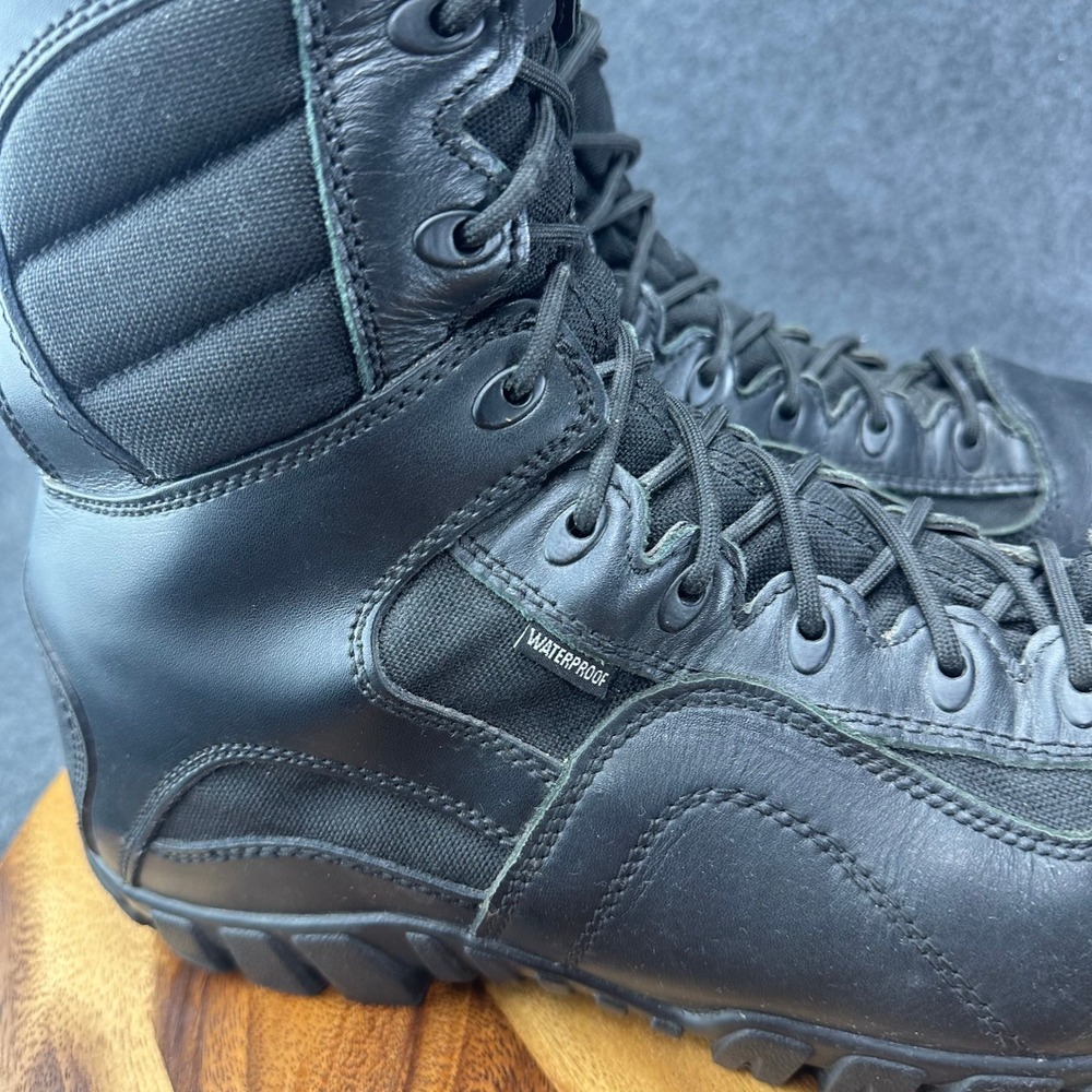 Belleville Tactical Research Khyber TR960ZWP Waterproof Zip 8" Leather Boots 12R - Picture 3 of 11